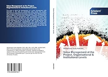 Paperback Value Management at the Project, Organisational & Institutional Levels Book