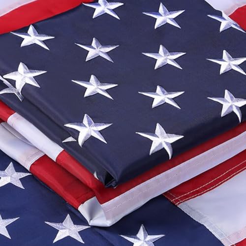 Durable 3X5 American Flag for High Wind - Heavy-Duty Outdoor
