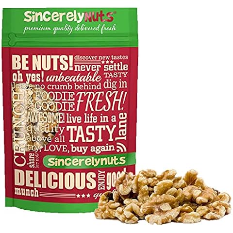Sincerely Nuts Raw Shelled Walnuts Cover