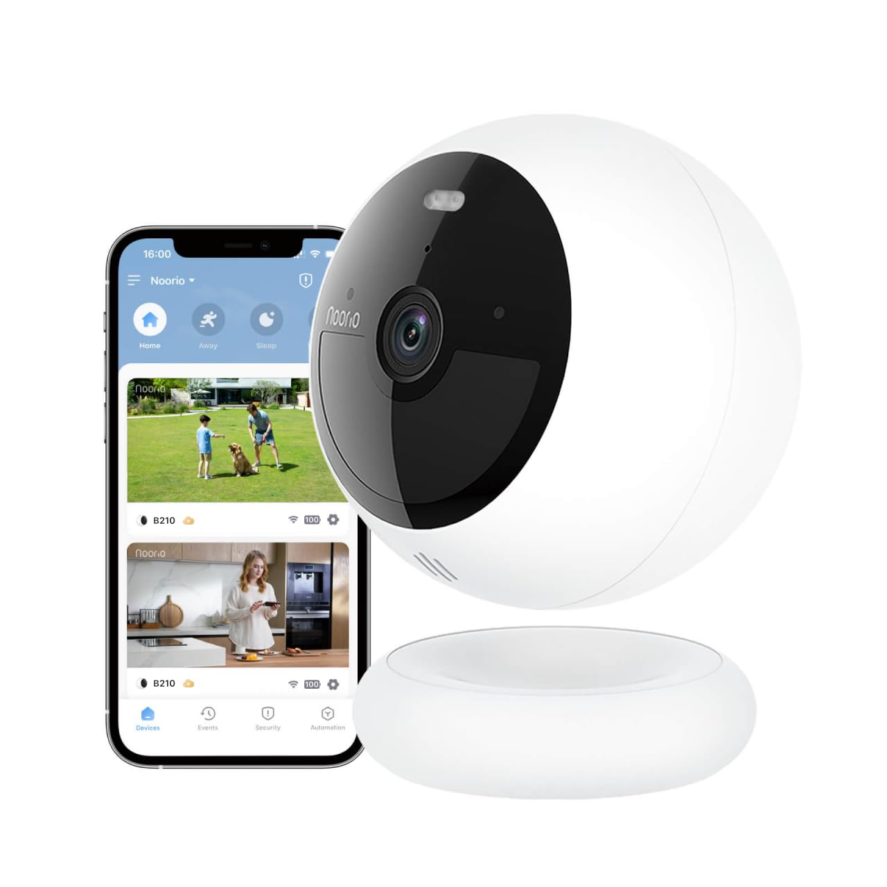 Amazon.com : Noorio Security Camera Wireless Outdoor, B210 2K