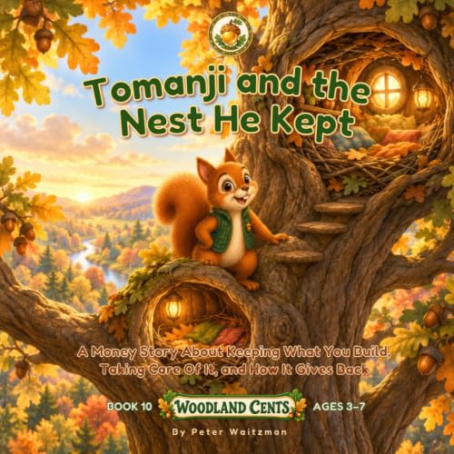Tomanji and the Nest He Kept: A Money Story About Keeping What You Build, Taking Care of It, and How It Gives Back (Woodland Cents) image 2