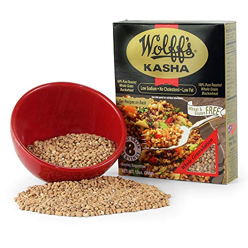 Wolff's Kasha (Whole Granulation) - 100% Roasted Buckwheat #TOP1