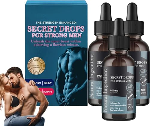Gotas secretas para hombres fuertes, gotas felices secretas, mejoran la sensibilidad y el placer, aumenta los niveles de energía, mejoran la calidad del amor y hacen que te ame más (3)