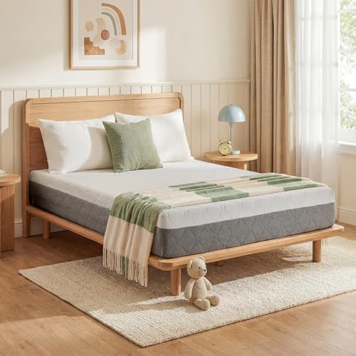 Extra Firm Full Mattress 8-Inch: Zoned Memory Foam for Back Pain, Extra Supportive for Back & Side Sleepers, Washable Cool Fiberglass Free Cover, CertiPUR-US Oeko-Tex Certified, Made in USA, 75x54