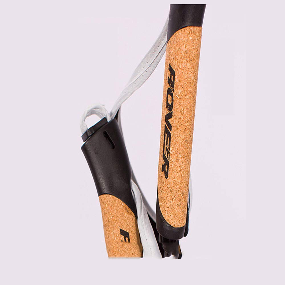GSP Bastoni da Passeggio per Esterni Impugnatura Dritta per Esterni Sughero telescopico da Trekking Bastone da Nordic Walking Bastoncini da Trekking in Carbonio 88-135CM
