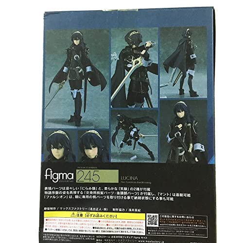 Nmomoytu Fire Emblem Awakening Figma 245 Luqina Action Figure Collectable Model Toy Doll Gift #TOP6