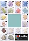 #CP4 - CHALK 2 CHIC - Lote de 312 g de pintura en polvo de color azul, hasta 2 litros de pintura para muebles, acabo vintage, ecológica