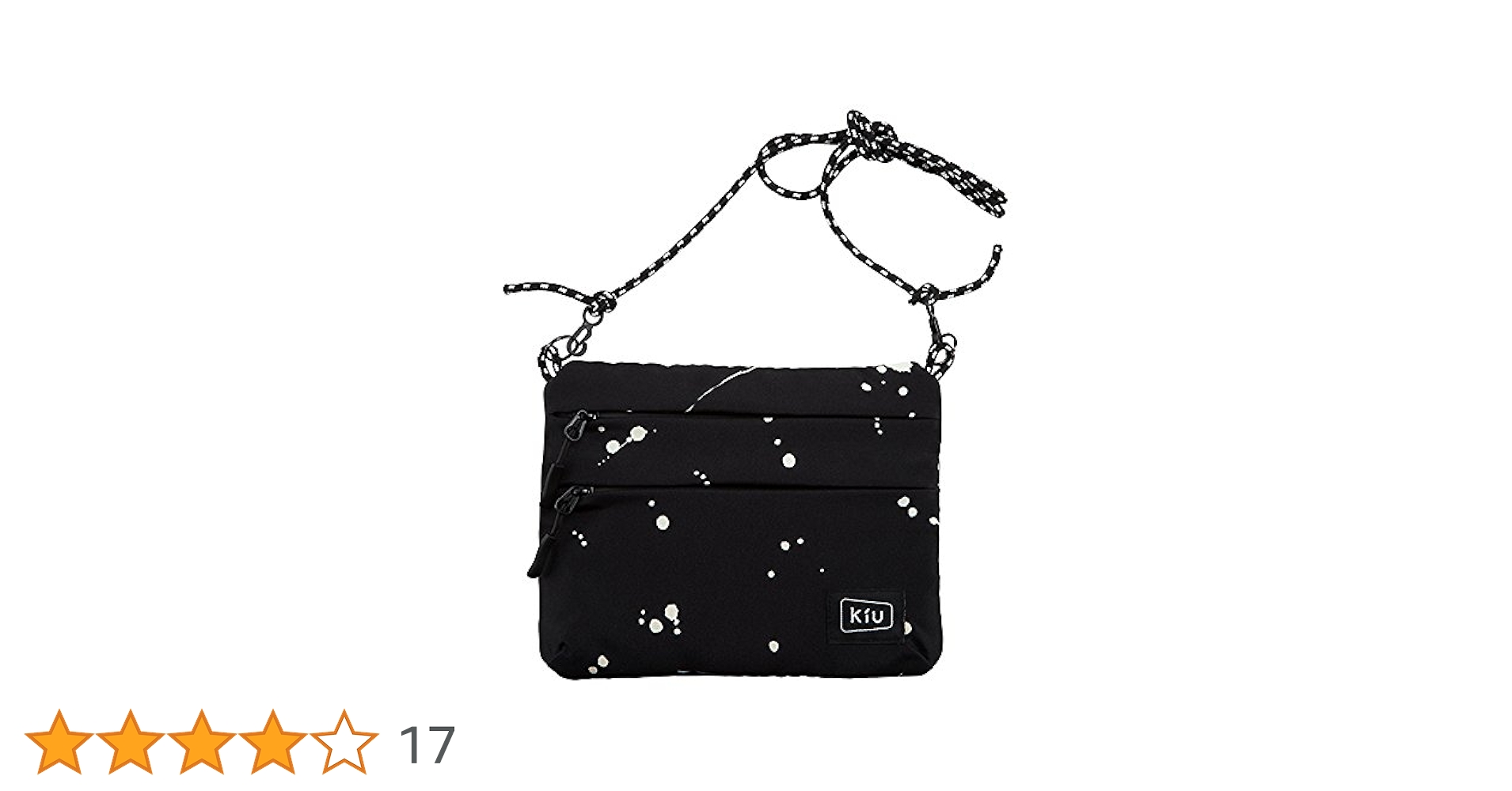 Amazon.co.jp: KiU バッグ 防水 サコッシュ ダブルジッパー