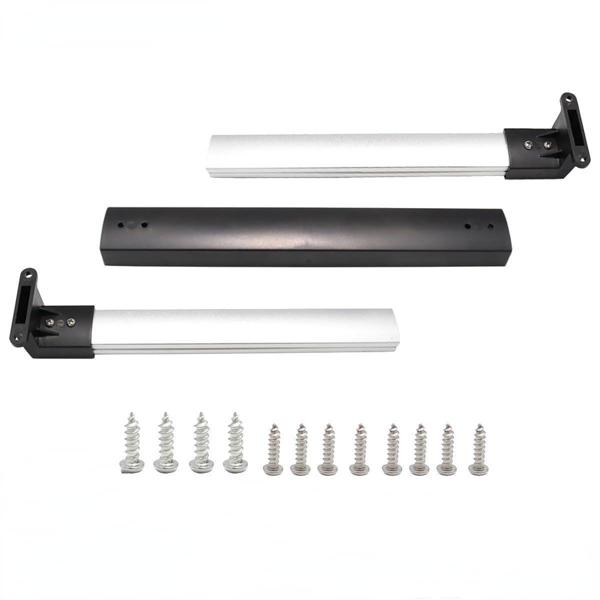 Greluma 1 pz porta universale zanzariera per camper maniglia della barra trasversale, regolabile da 55 a 73cm, si adatta ai rimorchi da viaggio più comuni, camper e camper, colore grigio