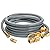 CALPOSE 15 Feet 1/2 inch ID Natural Gas Grill Hose with Quick Connect Fittings, Natural Gas Line for Grill, Pizza Oven, Heater and More Low Pressure Appliance