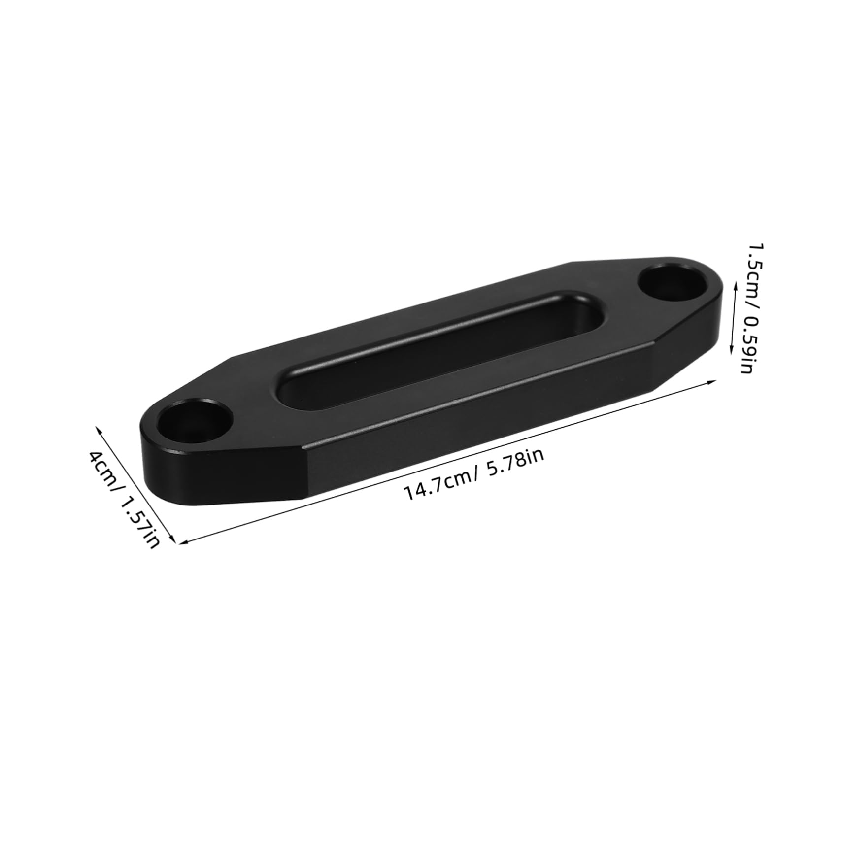 MUCKLILY Winch Cable Stopper for Nylon Rope Winch Accessories Fairlead for Towing