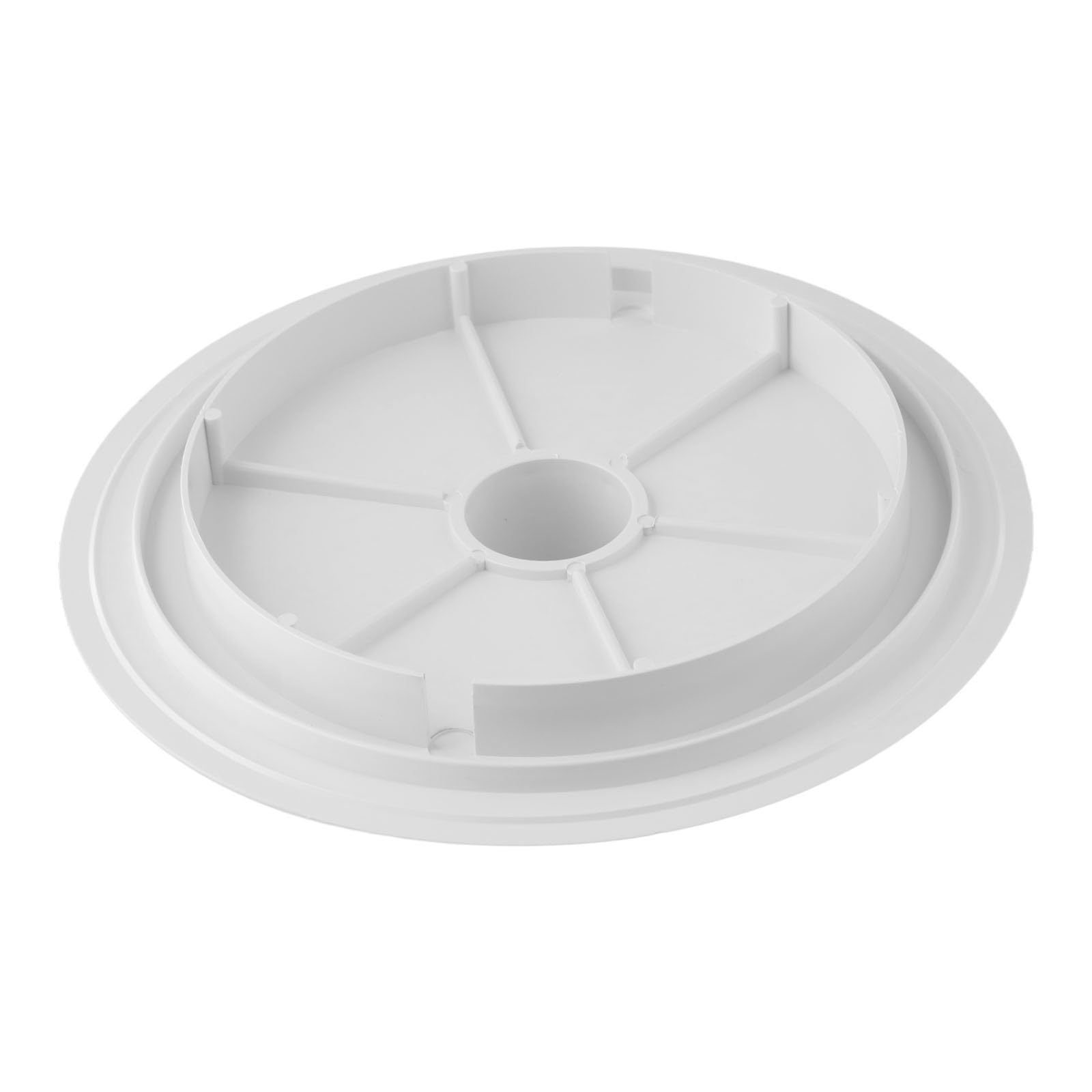 KiraKira Skimmer de 8 pulgadas para placa de vacío compatible con Pentair S15 y S20, para tapa de skimmer de piscina de plástico resistente para reemplazo, filtración eficiente de escombros de agua
