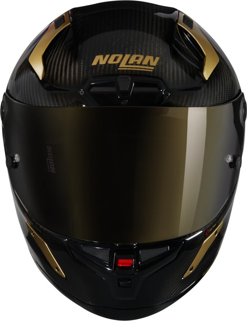 Nolan X-804 RS Ultra Carbon Aureo Casco