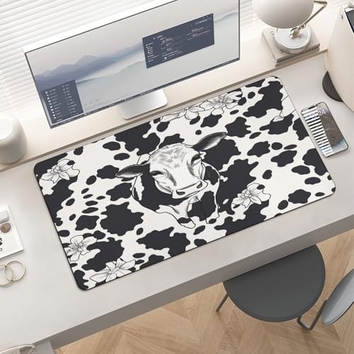 Tapete para mouse grande de escritorio con base de goma miniatura 6
