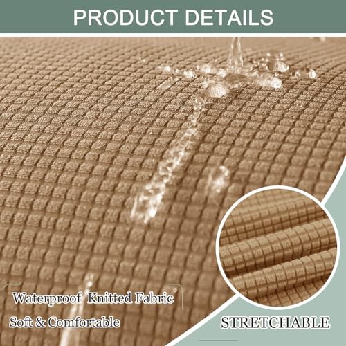 Funda reclinable impermeable elástica para proteger sofás de manchas 5