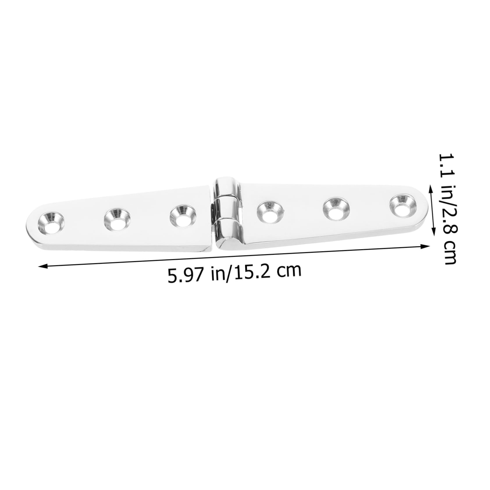 VANZACK Heavy Duty Marine Hinges Boat Accessories Marine Metal Boat Hardware Fitting