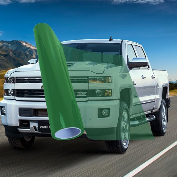 Green 25% VLT Auto Window Tinting Film 20 Inch Wide x 20 Feet Long Roll