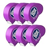 Glue Dots, Poster Dots Dot N' Go Dispenser, Removable, Double-Sided, 3/8', .38 Inch, 1200 Dots, DIY Craft Glue Tape, Sticky Adhesive Glue Points, Liquid Glue Alternative, Clear, 6 Pack