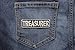 Treasurer Patch, Motorcycle Club Patches for Bikers (P3712)