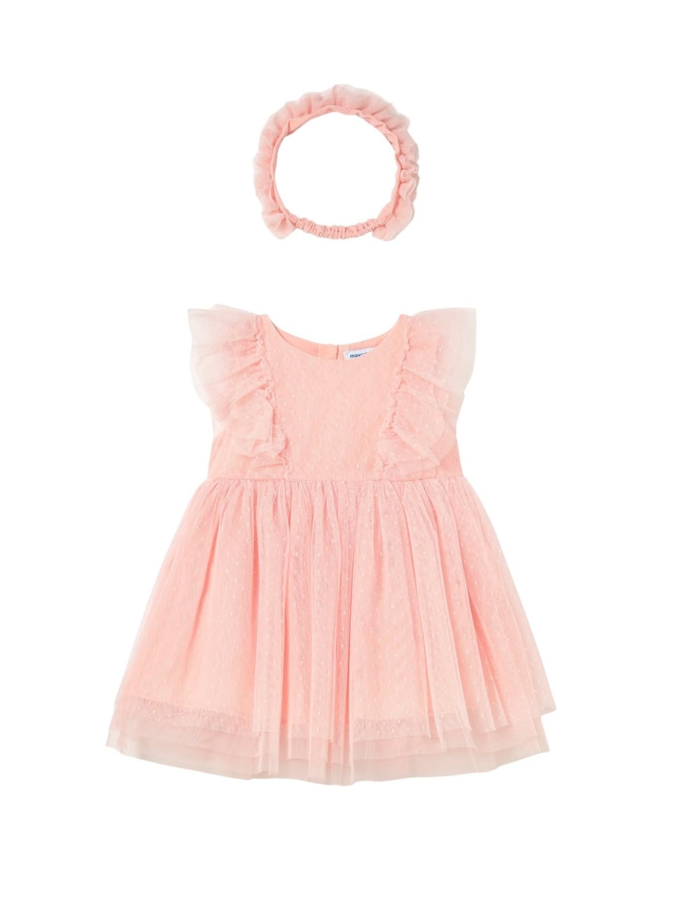 Mayoral Tüllkleid mit Haarband für Baby - Mädchen Blossom