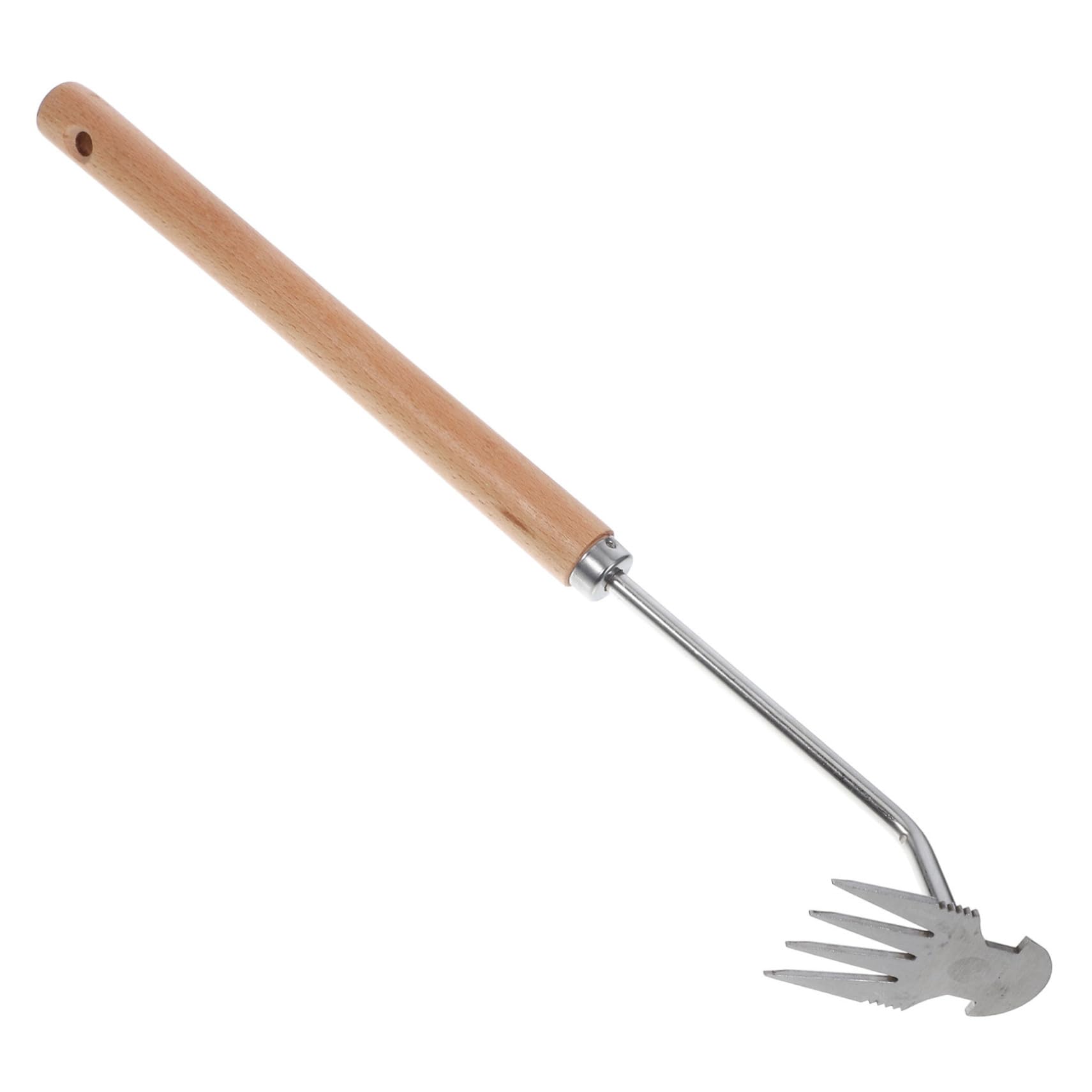Supvox 5stücke Gartenwerkzeug Unkrautstecher Mit Langem Holzgriff Effektives Jäten Für Garten Und Parks Ergonomisches Design Für Müheloses Arbeiten