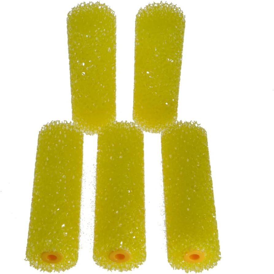 Zestaw 5 x wałek strukturalny 11 cm z grubej pianki do efektów (1)