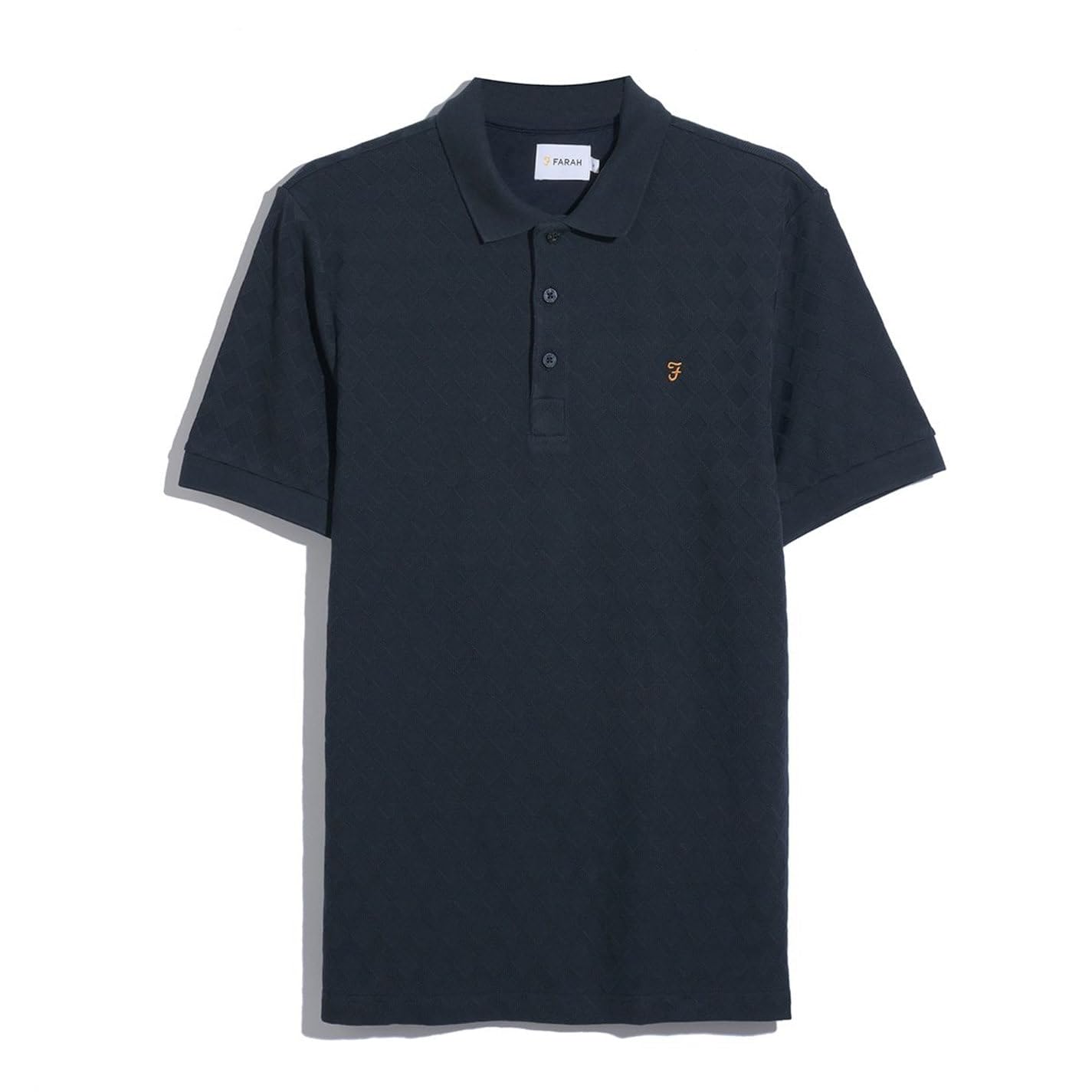 Farah Men's Blue Short Sleeve Polo Shirt in Size XL, Sports Direct