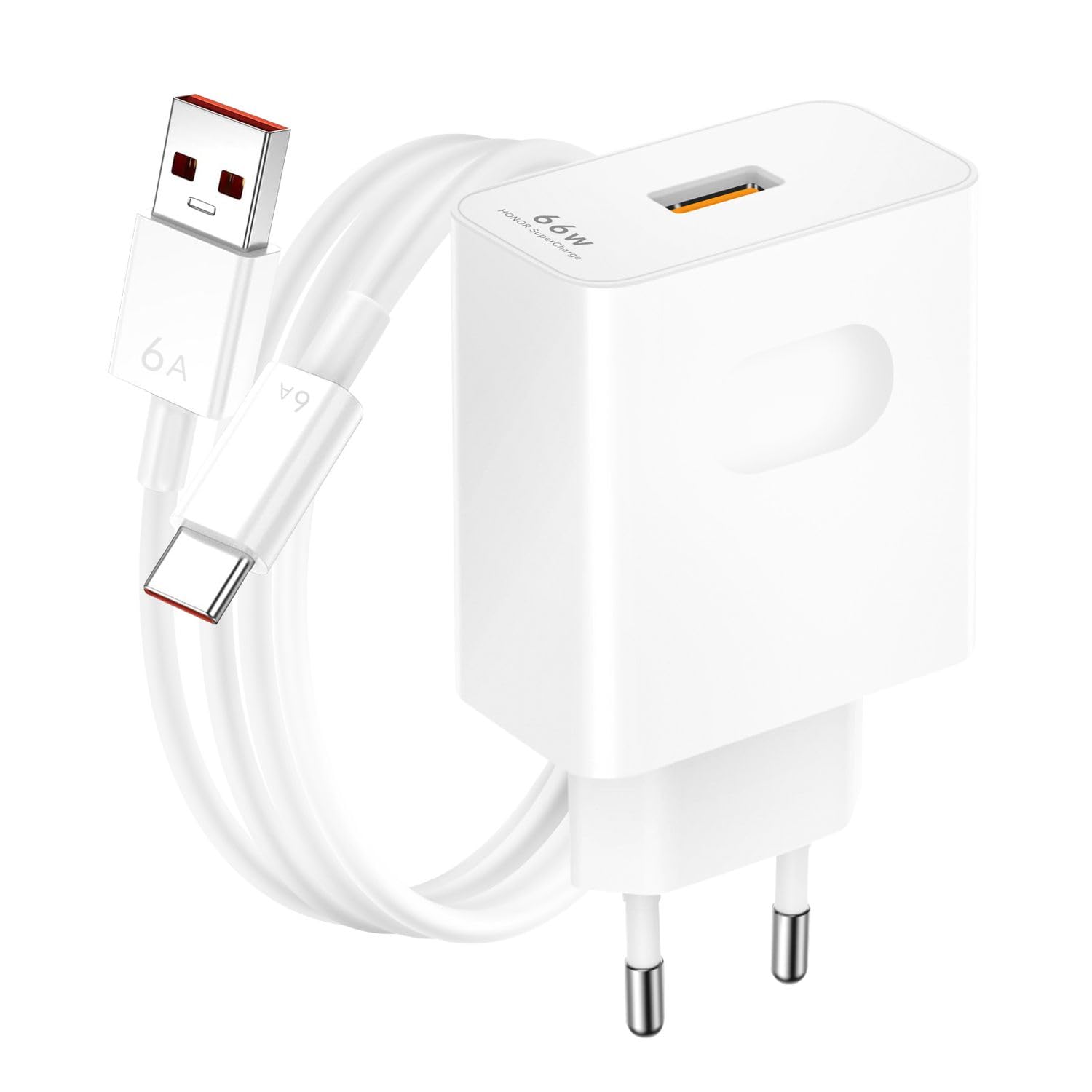 66W SuperCharge Caricabatterie per Honor Magic7 6 Lite 90 Lite 200 Lite