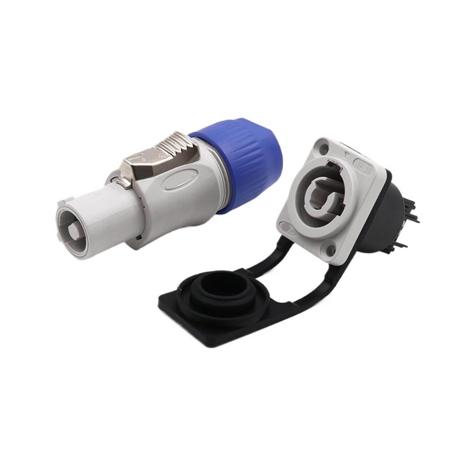 Enchufe y toma de aviación YF24 conector impermeable IP65 chasis de alimentación