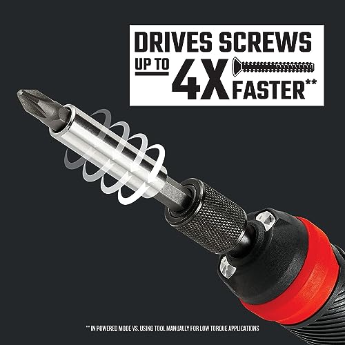 Craftsman CMHT66718B20 4V Electric Screwdriver Set, 300 Rpm, Micro-Usb Charging Port, 3-Stage Battery Charge Indicator thumb #3