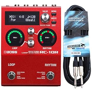 Song-based looper for varied performance. 16 high quality drum kits, reverb for drum sounds adjustable for more room sound. 280 preset rhythm styles, each with 2 independent parts, intro/outro and transition fills. Output filter for optimised guitar ...