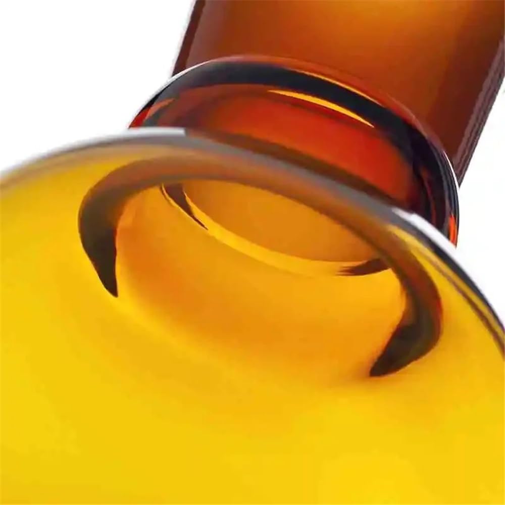 Lejek do separacji szkła borokrzemowego PTFE w kształcie laboratorium, kolor brązowy, 30-1000 ml, 19/26, 24/29 i 29/32 (500 ml Joint 24-29)