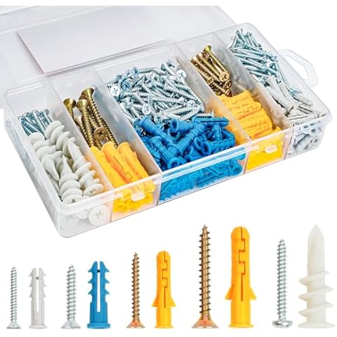 KURUI Drywall Anchors Kit 350PCS Cover