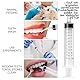 JETOP 6 Stück Dental Spritzen, 12 ml Dental Irrigation Spritze mit Maßnahme, Spritze mit Gebogener Spitze für Die Zahnpflege, Heimtiere Pflege, Kleberfüllung