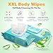 Body Wipes for Adults Bathing No Rinse - Adult Wipes for Elderly 8