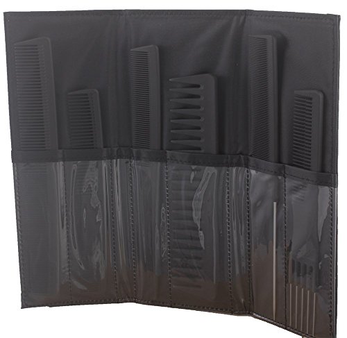 Set 6 Pezzi Pettini Professionali da Parrucchiere