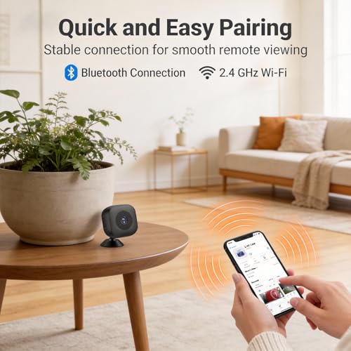 Hidden Security Camera Clock