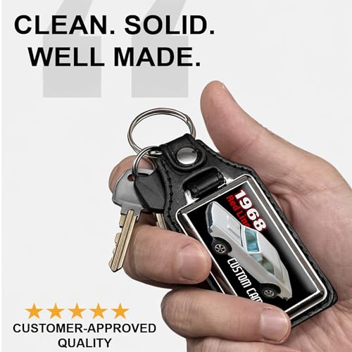 Image of Brotherhood Car Key Chain for Camaro - Classic Models Keychain for Men and