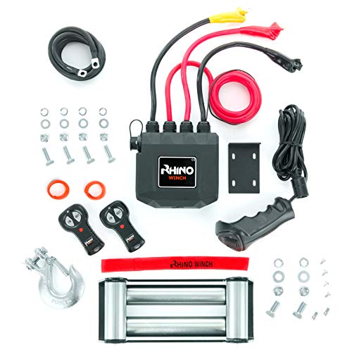 Rhino Verricello Elettrico con Telecomando Cavo