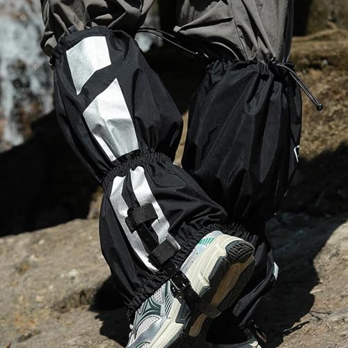 Guêtres de bottes pour homme imperméables et équipement de ski