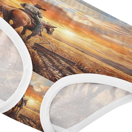 American West Cowboy Toddler Girls's Underwear 2T 202b87134