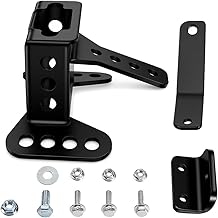 Adjustable Driver Backrest Hardware Mounting Kit Fits for Harley Touring Road Glide 2009-2025