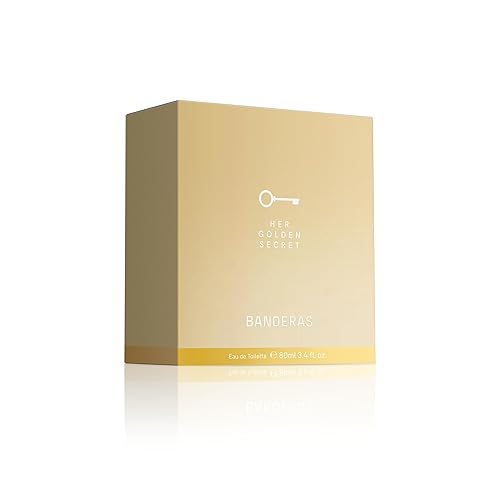 Miniatura 9 de Antonio Banderas Perfumes - Her golden secret - Eau de toilette en aerosol para mujer - Larga duración - Fragancia femenina, encantadora y romántica