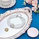 FINGERINSPIRE Haustierhalsband Halskette Mit 4 Perlenreihe Verstellbare Perlen Hunde Und Katzenhalsband Mit Strass Rosenblüte Haustier Hochzeitshalsband Für Kleine Hunde Katzen Kätzchen Welpen Weiß L