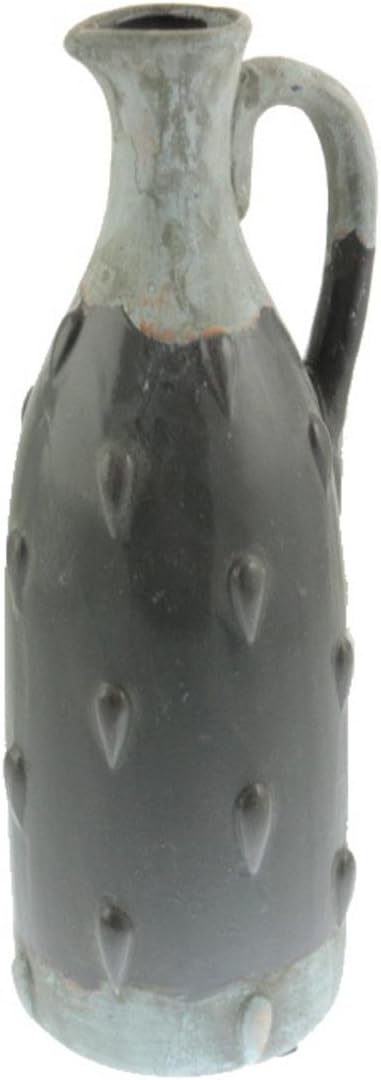 SEASONS DIRECT Aged/Distressed Vase Pitcher/Jug Gray