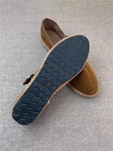 Women's Ballet Shoes Ballet Shoes for Women Hand Stitch Casual Streetwear Ballet Flats Pumps Female Solid Color Cloth Shoes for Ballet, Tap4