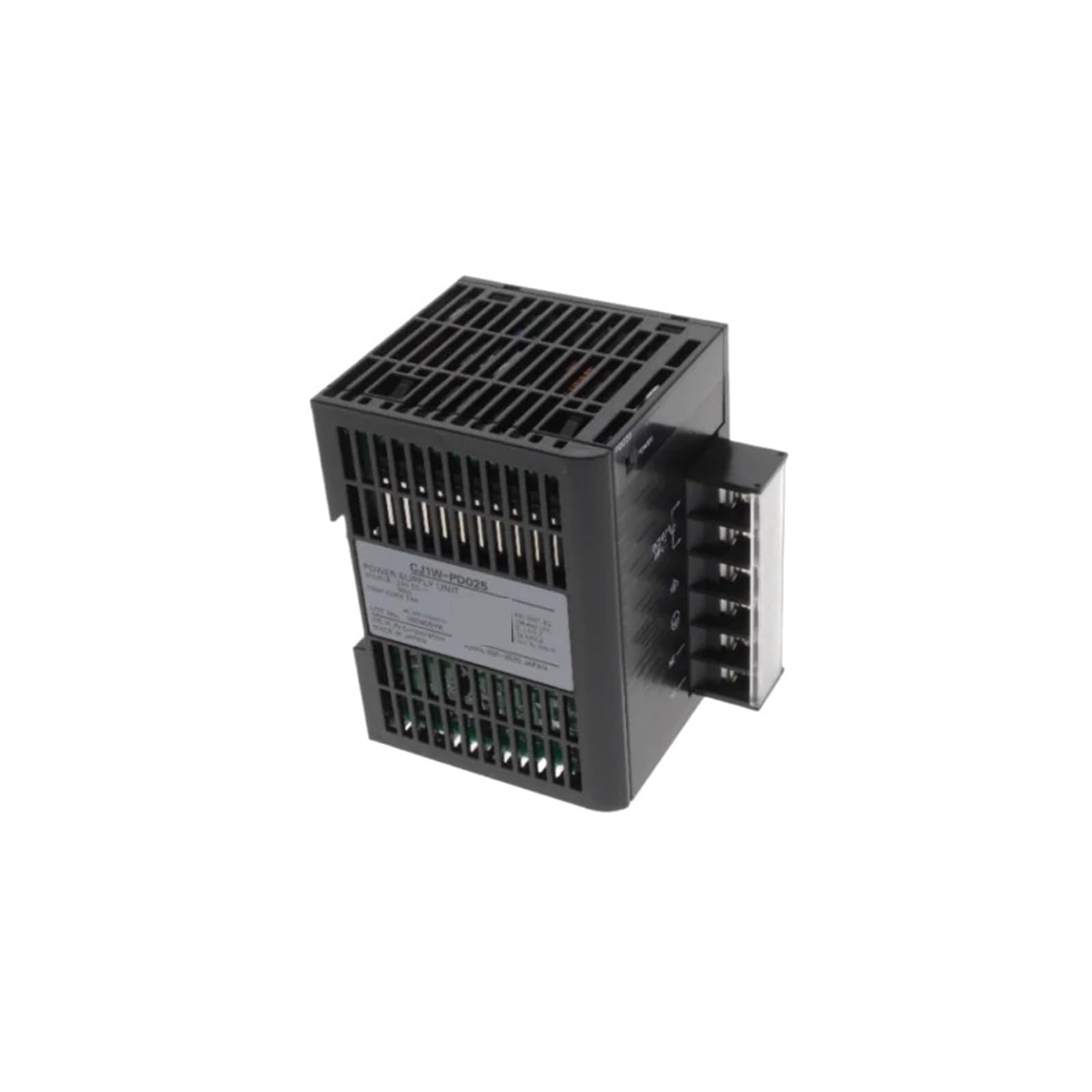 Bloc CJ1W-PA205C à diagnostic de maintenance pour automate
