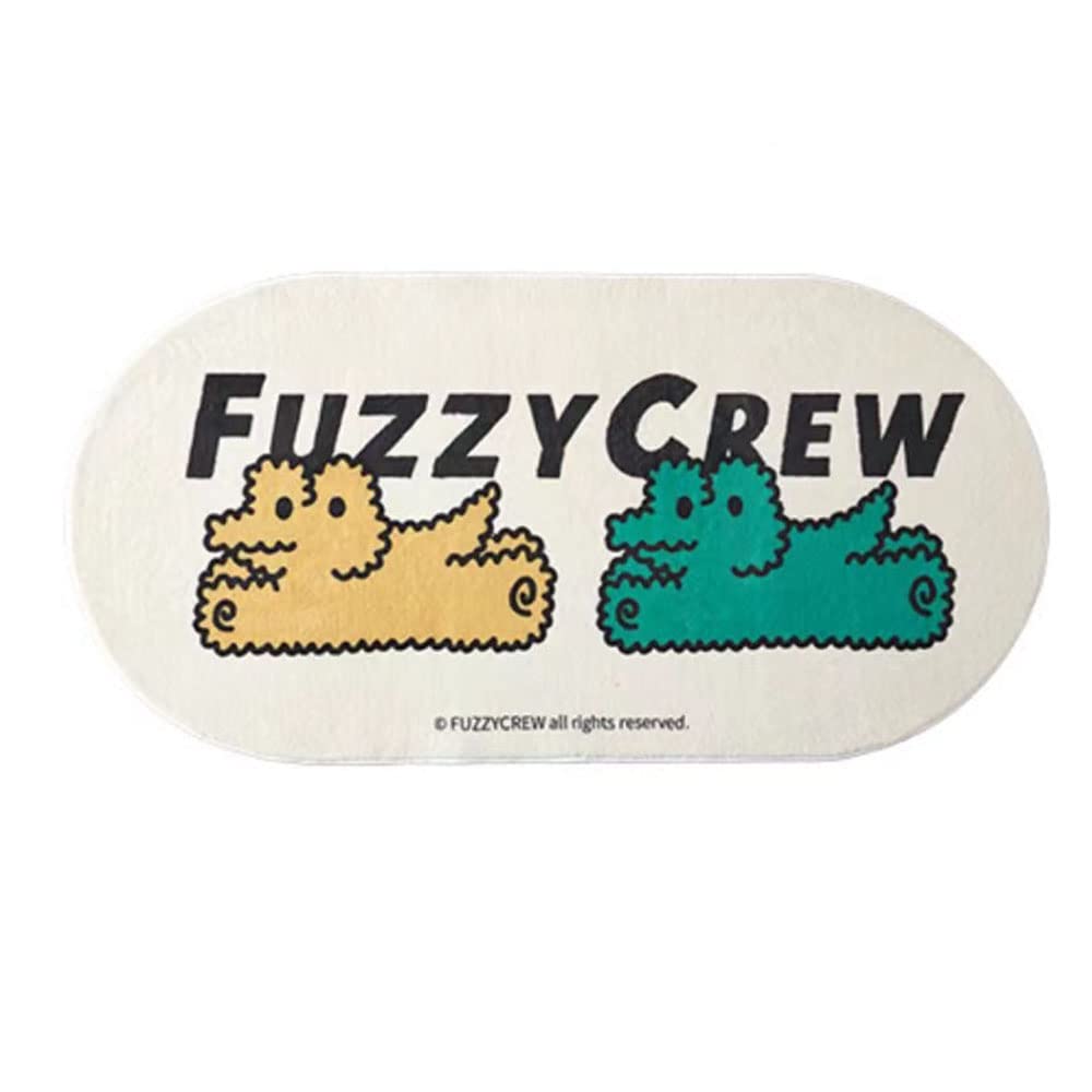 Tapis de bain crocodile mignon pour décorer une chambre d'enfant ou une douche