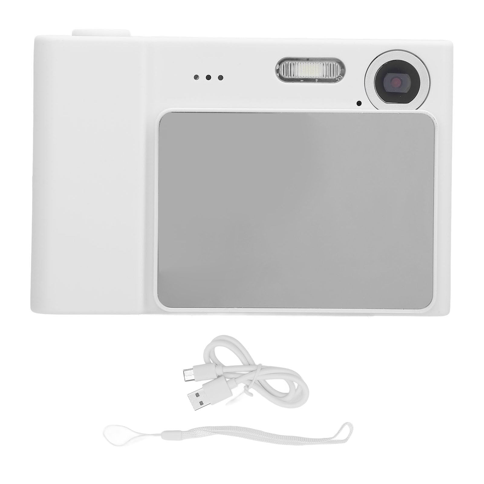 48MP Digital Camera with 2.4 Inch IPS Color Screen, 1080P Video Recording, 8X Zoom Compact Camera with Fill Light Anti Shake Rechargeable Li Battery for Travel (32GB)-image-7
