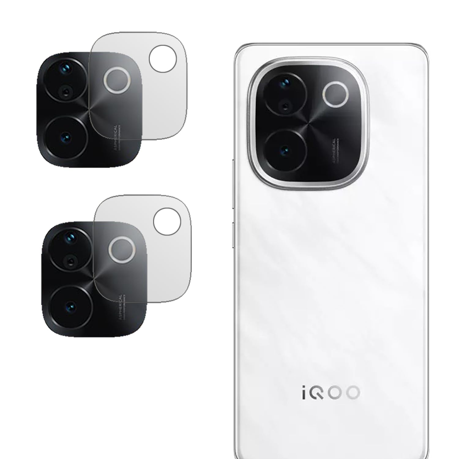 SAEMPIRE® Flexible, 9H Back Camera Lens Glass Protector Compatible for VIVO IQOO Z9S PRO (Not a Tempered Glass) (Pack of 2) (B0DF77TWVD) Amazon Price History, Amazon Price Tracker